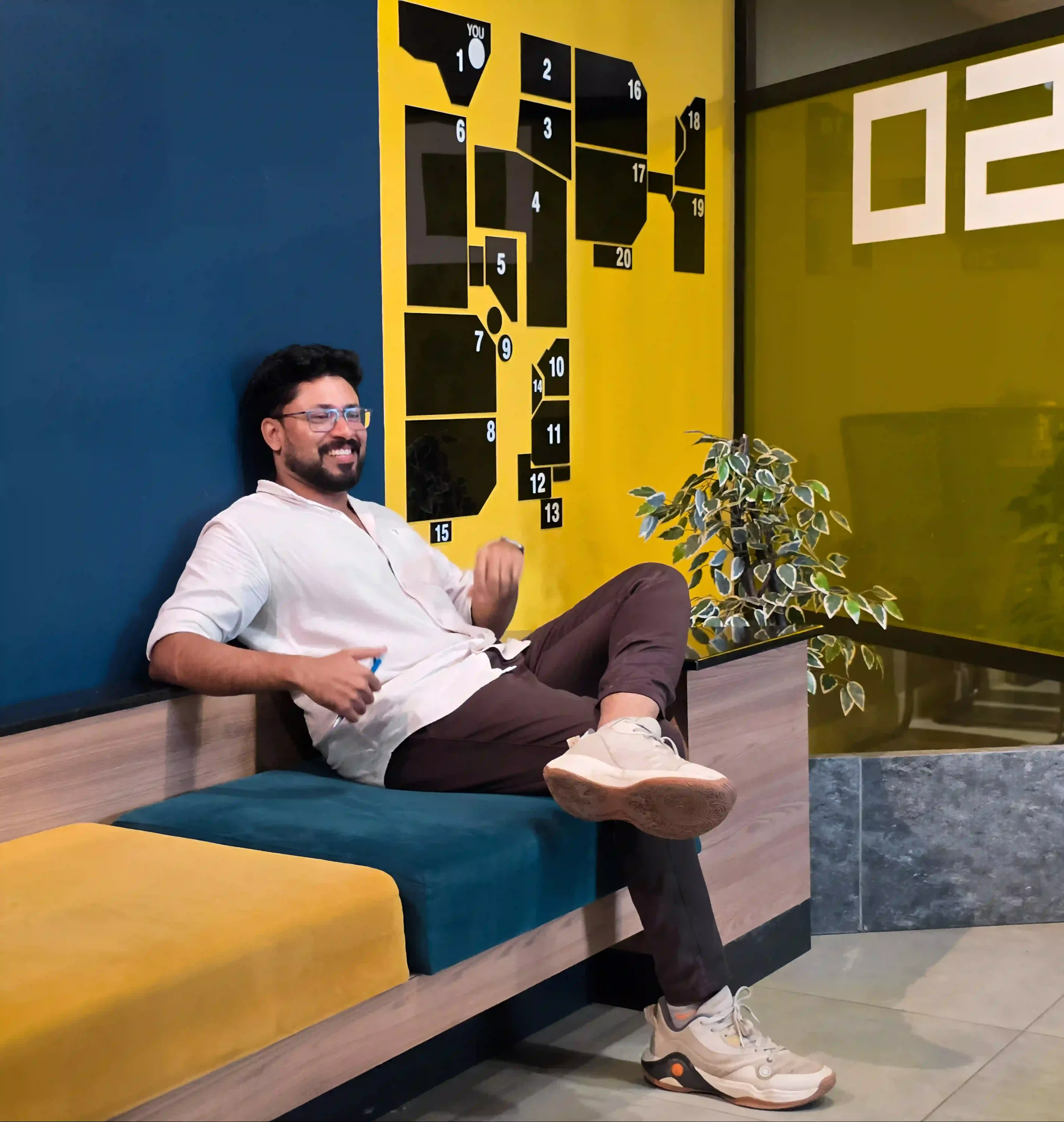 A Freelance digital marketing consaltant in kochi sitting on a workplace